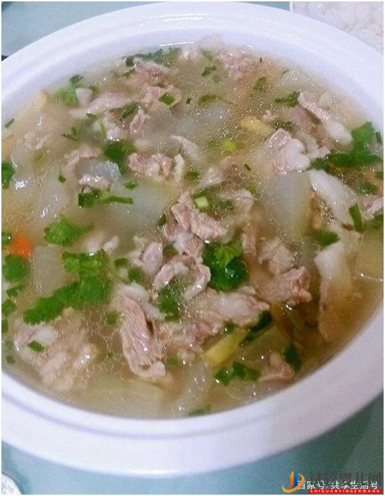 羊肉冬瓜湯 備孕食譜:湯類(圖13)