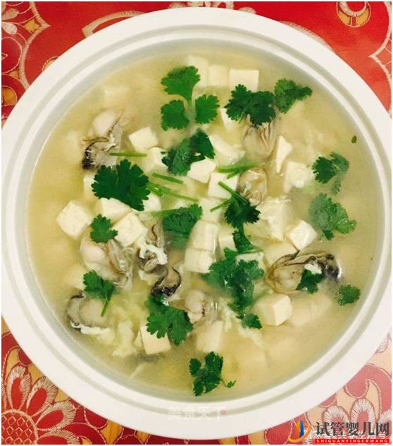 牡蠣豆腐湯 備孕食譜:湯類(圖16)