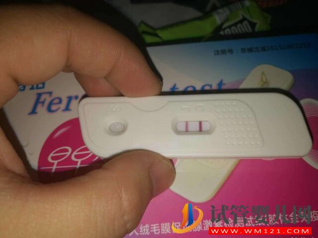 試管移植凍胚后有沒有人十幾天才測出雙杠？(圖1)